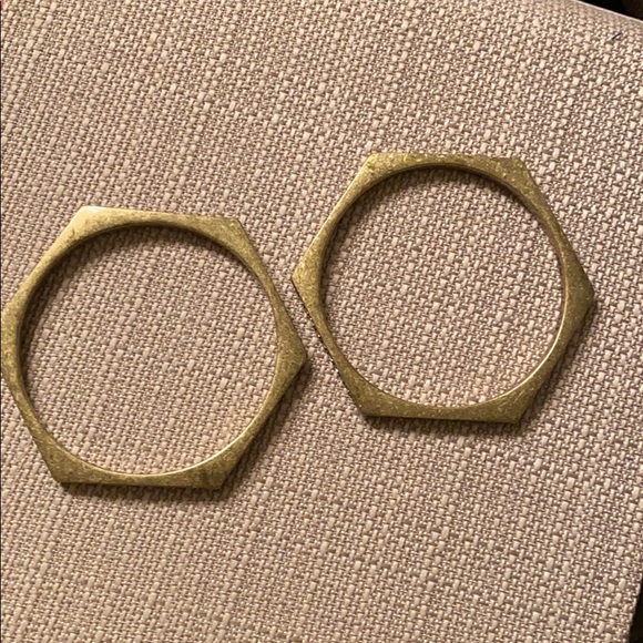 Medina Hexagon Pave Bracelet Set - Picture 3 of 4